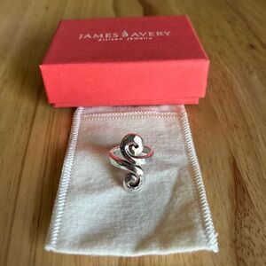 Hammered Swirl Ring-Retired-Size 6